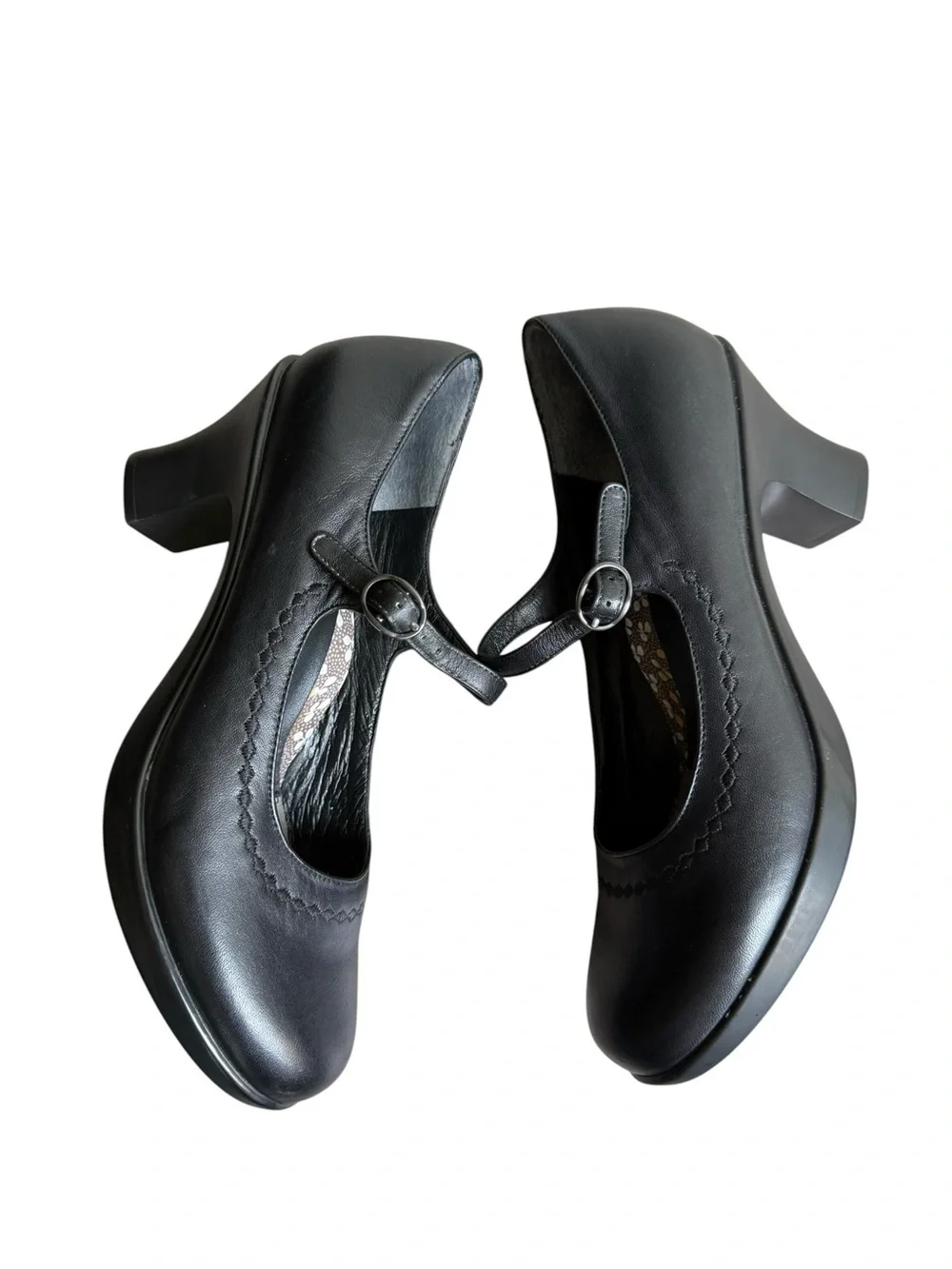 Classic Black Mary Jane Heel Pump - Women's - Picture 7 of 12
